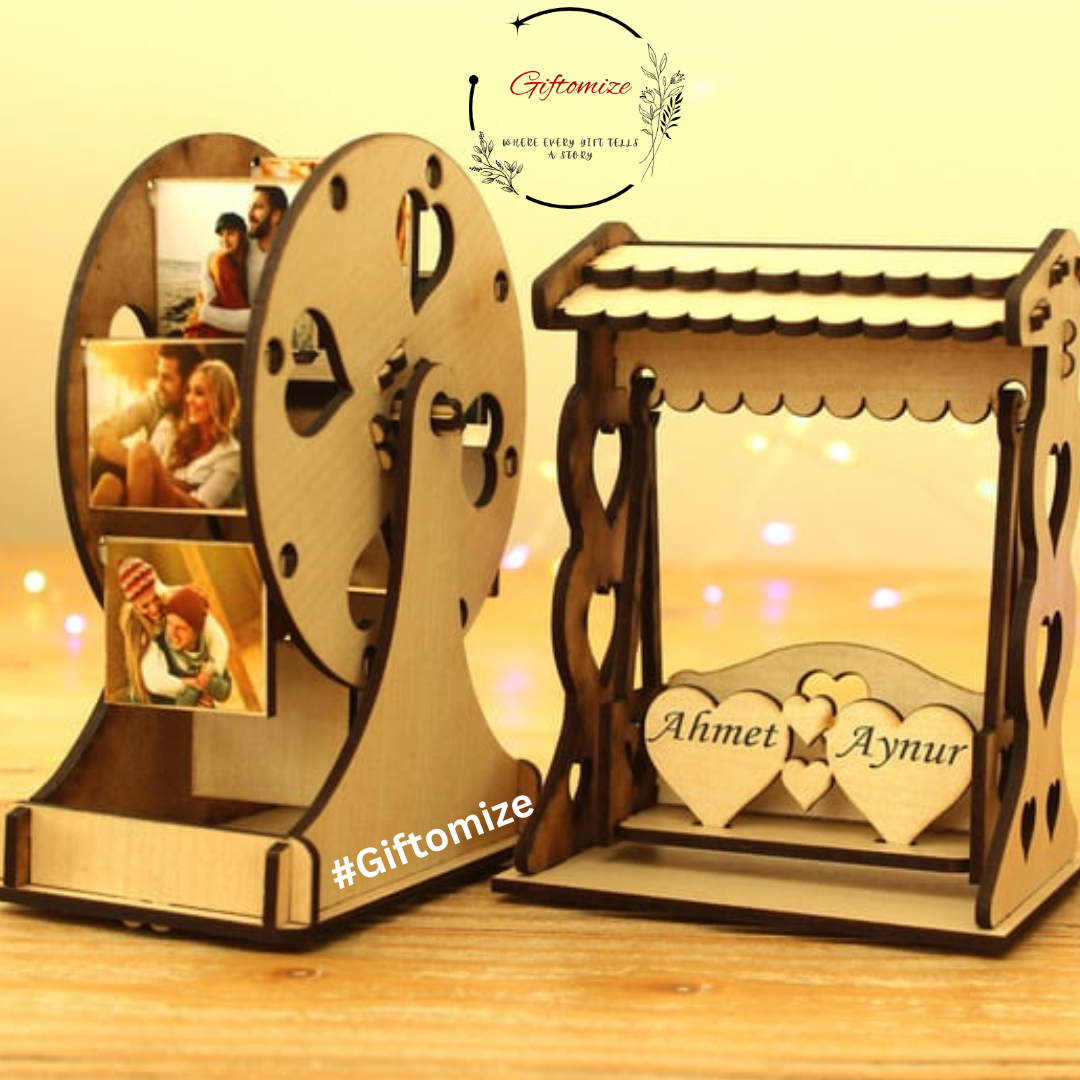 Love customizable ferris wheel & swing