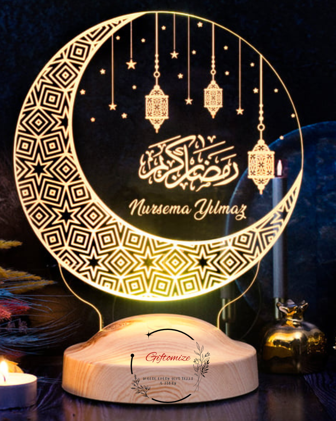 Ramadan LED Glow Display