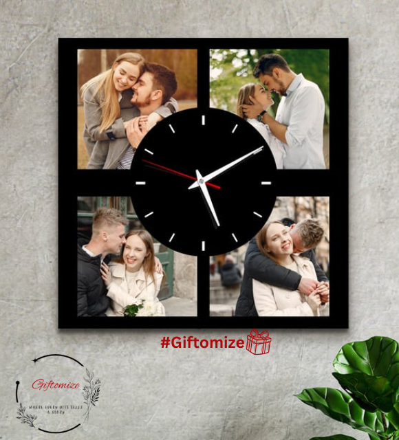 Customizable Wall Clock - family