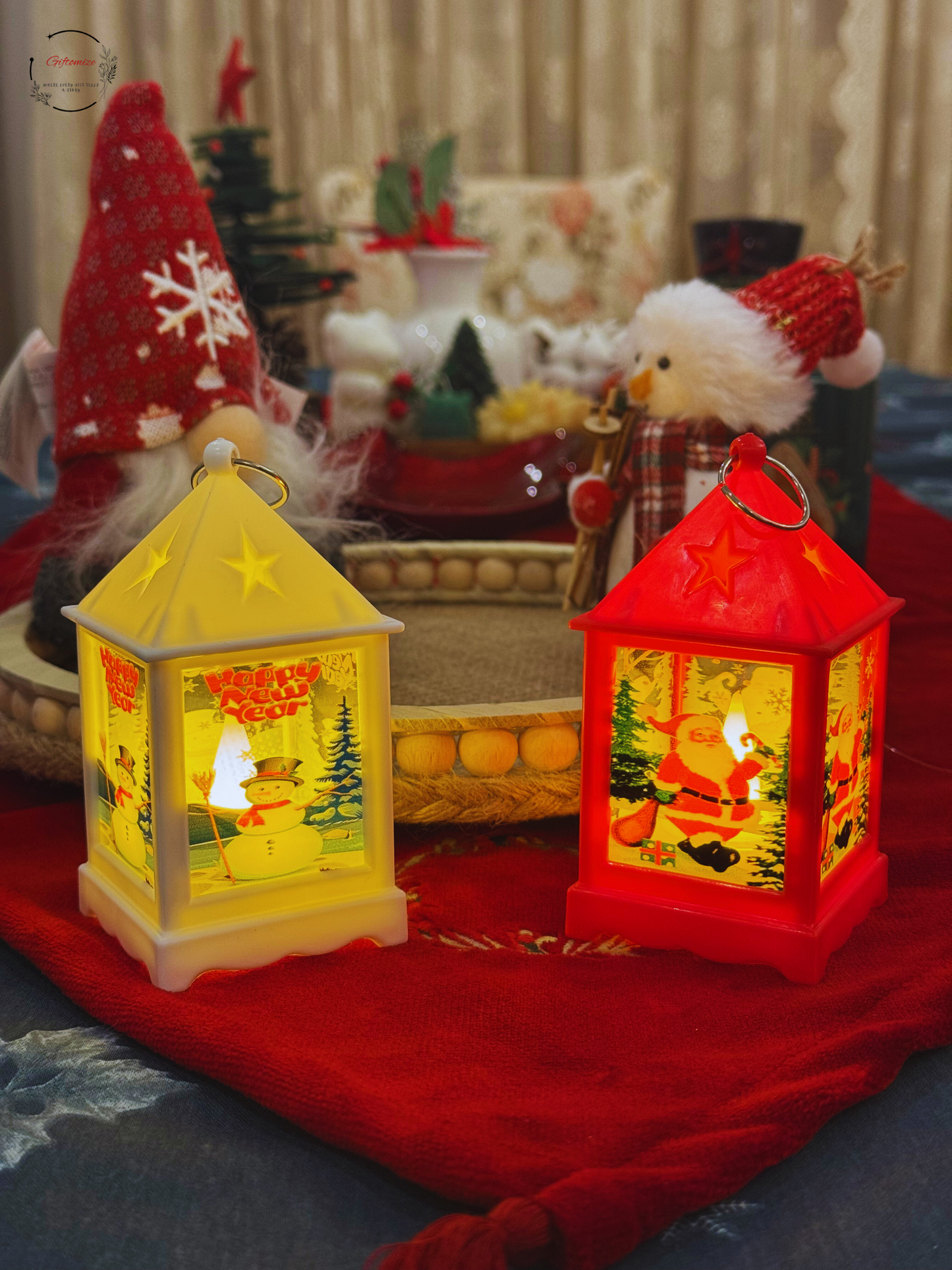 Mini Xmas lanterns